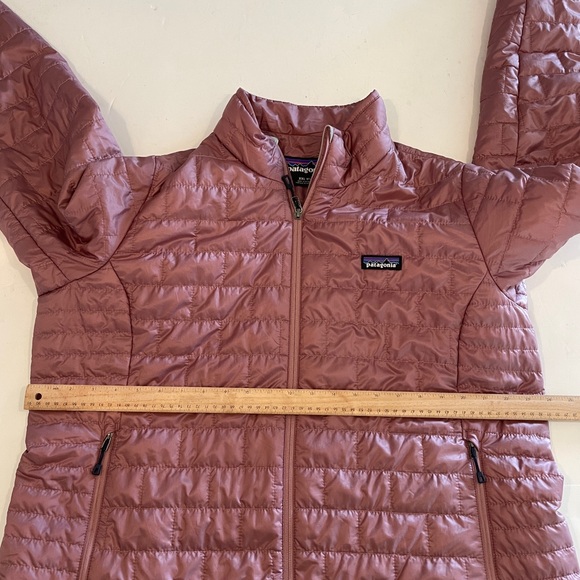 Patagonia Women's 2XL Nano Puff Insulated Puffer Jacket Mauve - Picture 7 of 7